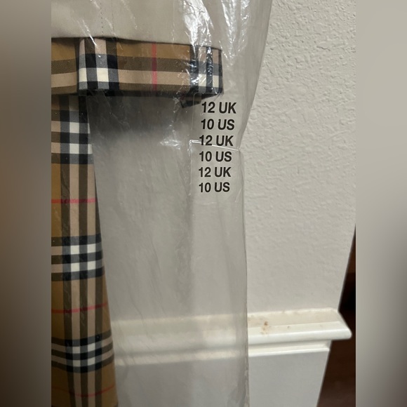 BURBERRY GUISELEY HOUSE CHECK TROPICAL GABARDINE CAR COAT SIZE 10US/12UK/44EU - Picture 6 of 15